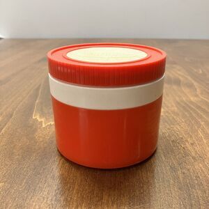Vintage THERMOS King-Seeley Insulated Jar 8oz Red Food Soup Model 1155/3